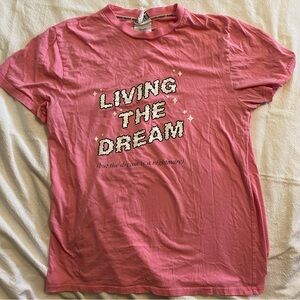 The Ragged Priest ‘living the dream but the dream is a nightmare’ T-Shirt Size M